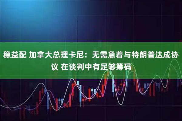 稳益配 加拿大总理卡尼：无需急着与特朗普达成协议 在谈判中有足够筹码