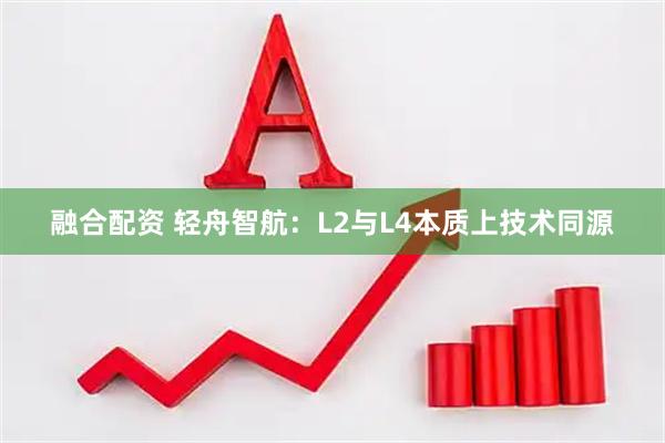 融合配资 轻舟智航：L2与L4本质上技术同源